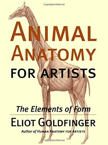 Libro de anatomía animal Goldfinger