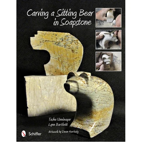 Carving a Sitting Bear in Soapstone Book