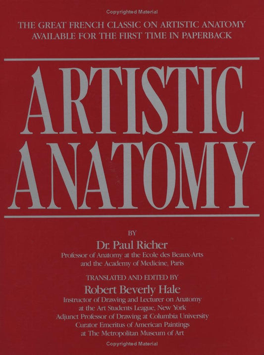 Libro de anatomía artística