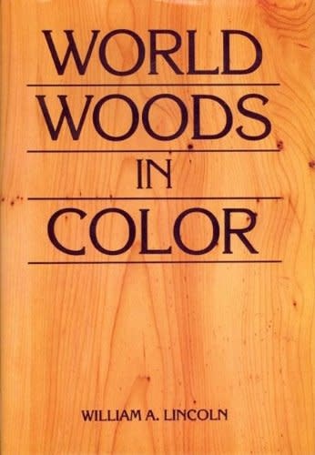Libro de Lincoln de maderas del mundo en color