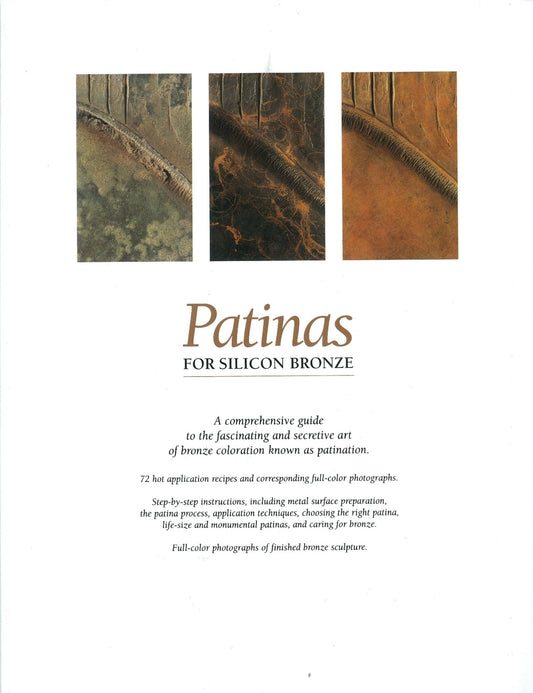 Patinas For Silicon Bronze Kipper Book