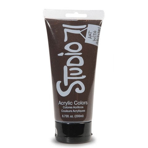 Studio 71 Acrylic Paint -Burnt Umber - 200ml / 6.75 fl oz