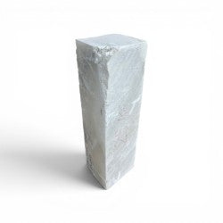 Mario's Italian White Translucent Alabaster Cut Block 55lb 5x6x21