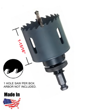 Carbide Tipped Hole Saws