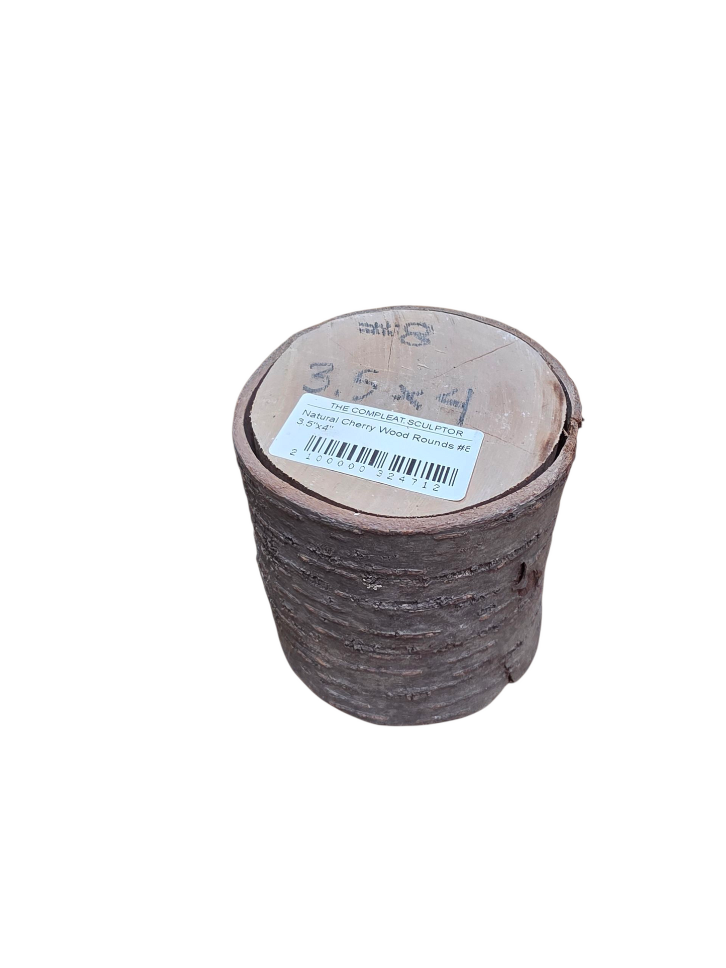 Rondas de madera de cerezo natural