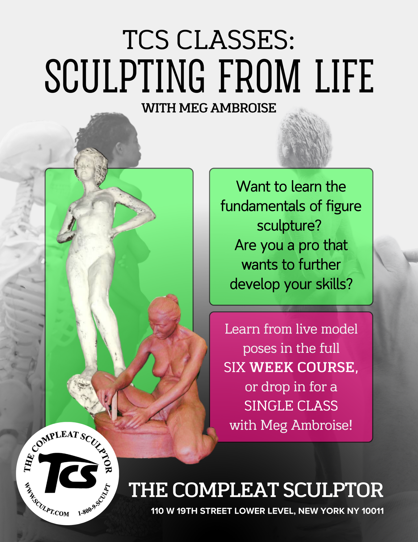 260121 Figure Sculpture: Sculpting from Life - Female Figure with Meg Ambroise