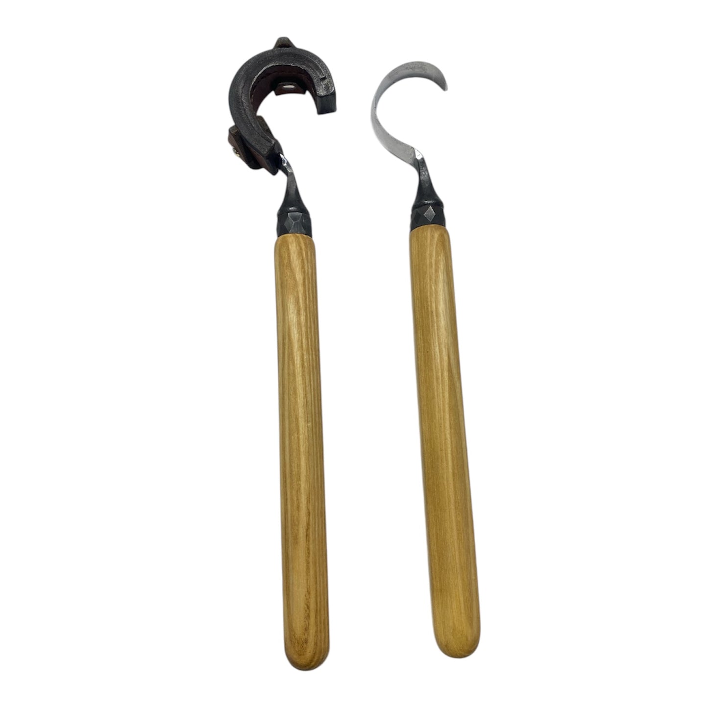 Hand Forged Hook Knife: Kuksa Spoon Carving Tool