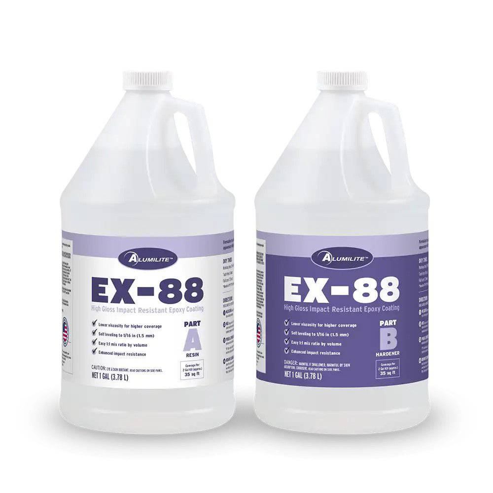 EX-88 General Purpose Epoxy Coating 2 Gallon Kit