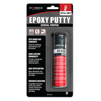 General Purpose | Black Epoxy Putty (2 oz.)