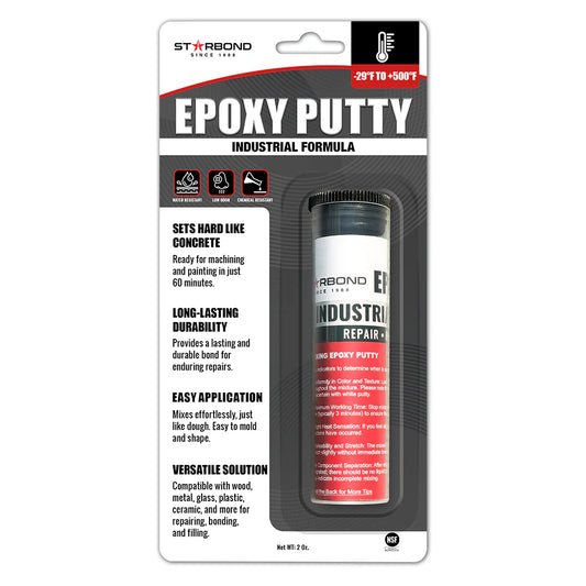 High Temperature Resistance | White Epoxy Putty (2 oz.)