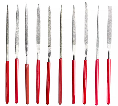 Diamond Needle File Set Small 10pc