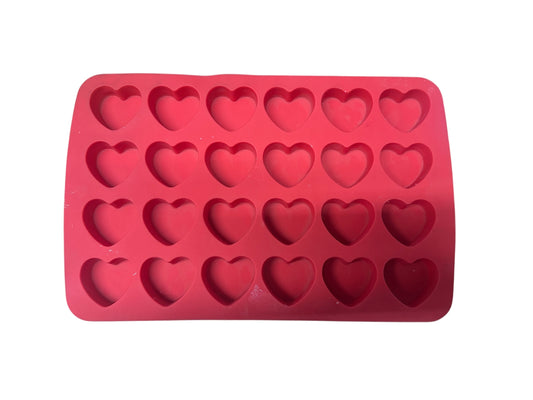 24 Heart Silicone Mold
