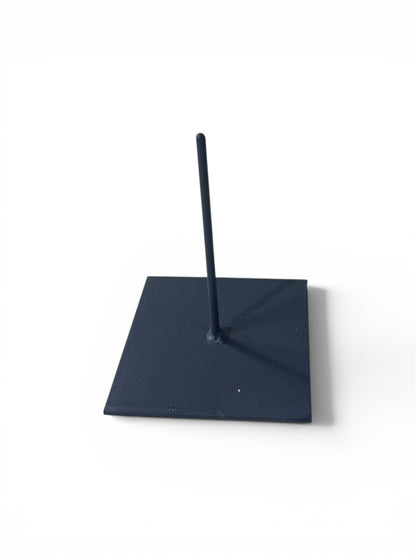 Grey Steel Bases with Center Pin