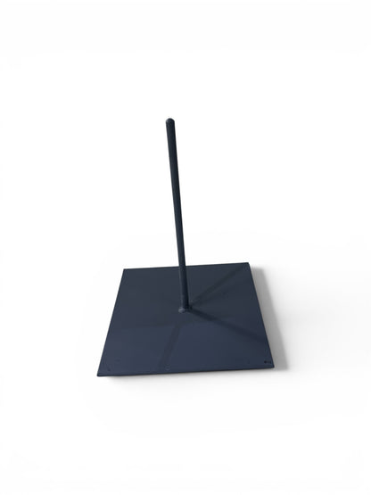 Grey Steel Bases with Center Pin