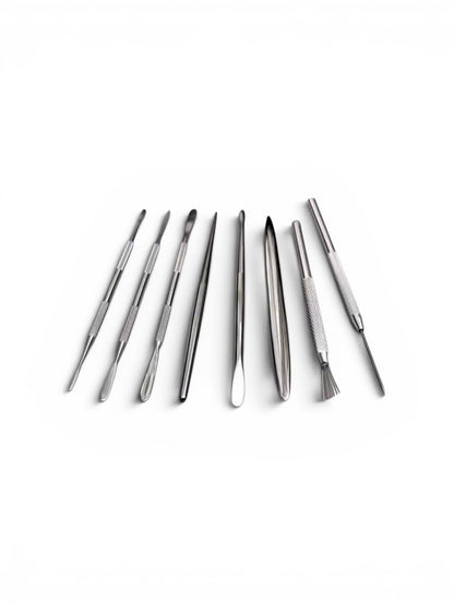 8pc Stainless Steel Sculpting & Texturing Tool Set