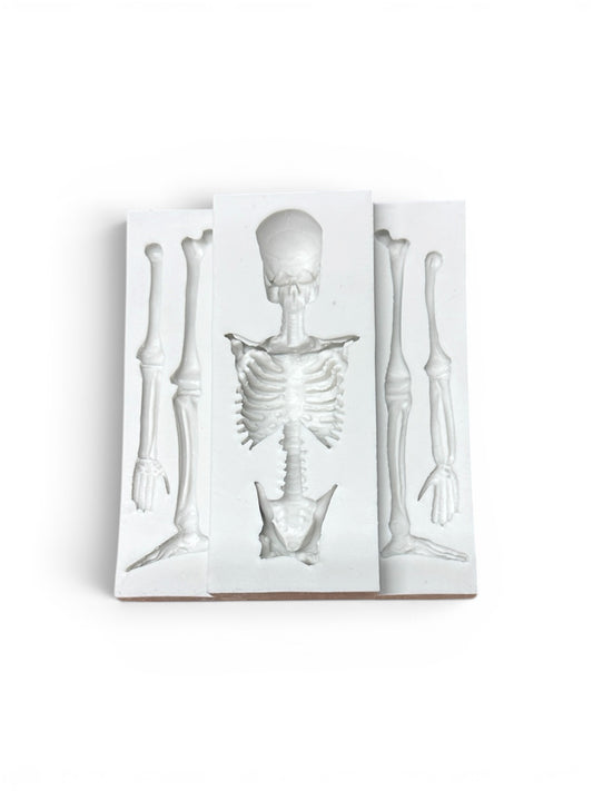 Skeleton Block Silicone Mold