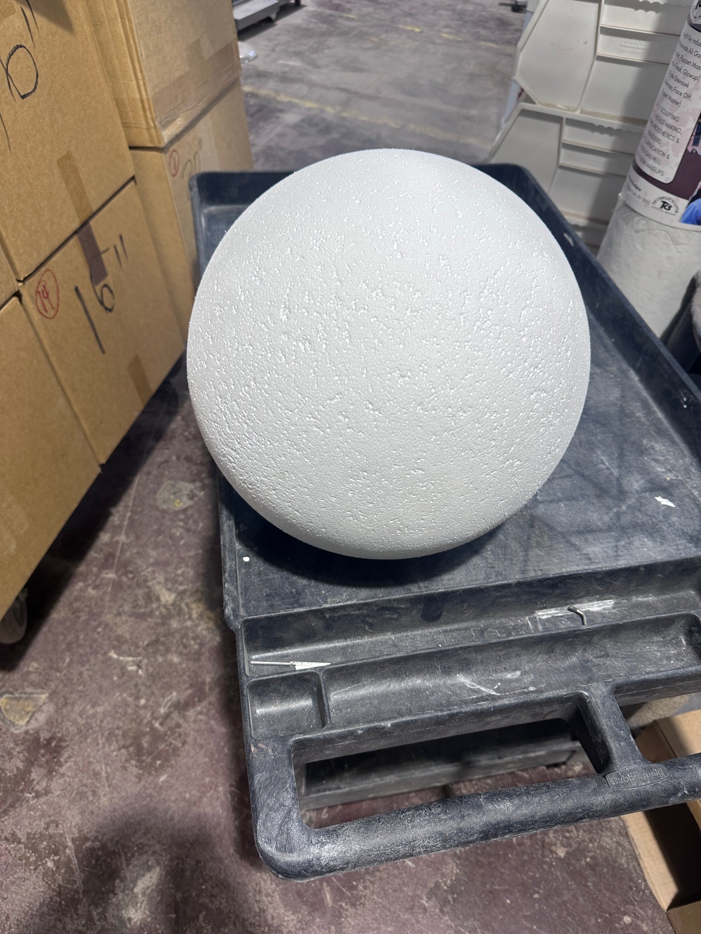 White Bead EPS Large Foam Balls