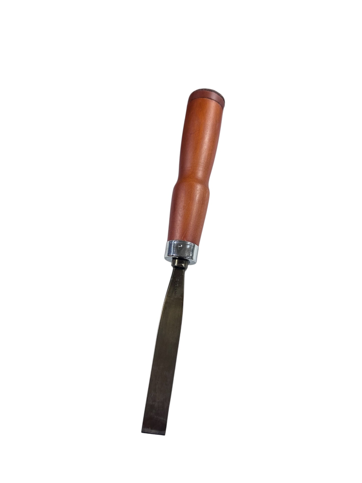 Leather Tipped Handle #1 Straight Chisel 18mm (3/4")- Double bevel