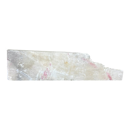 86lb Mario's White Translucent Alabaster 23x7x6