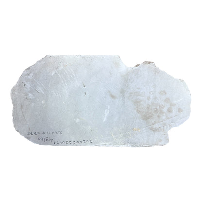 49lb Mario's White Translucent Alabaster 22x11x3.5