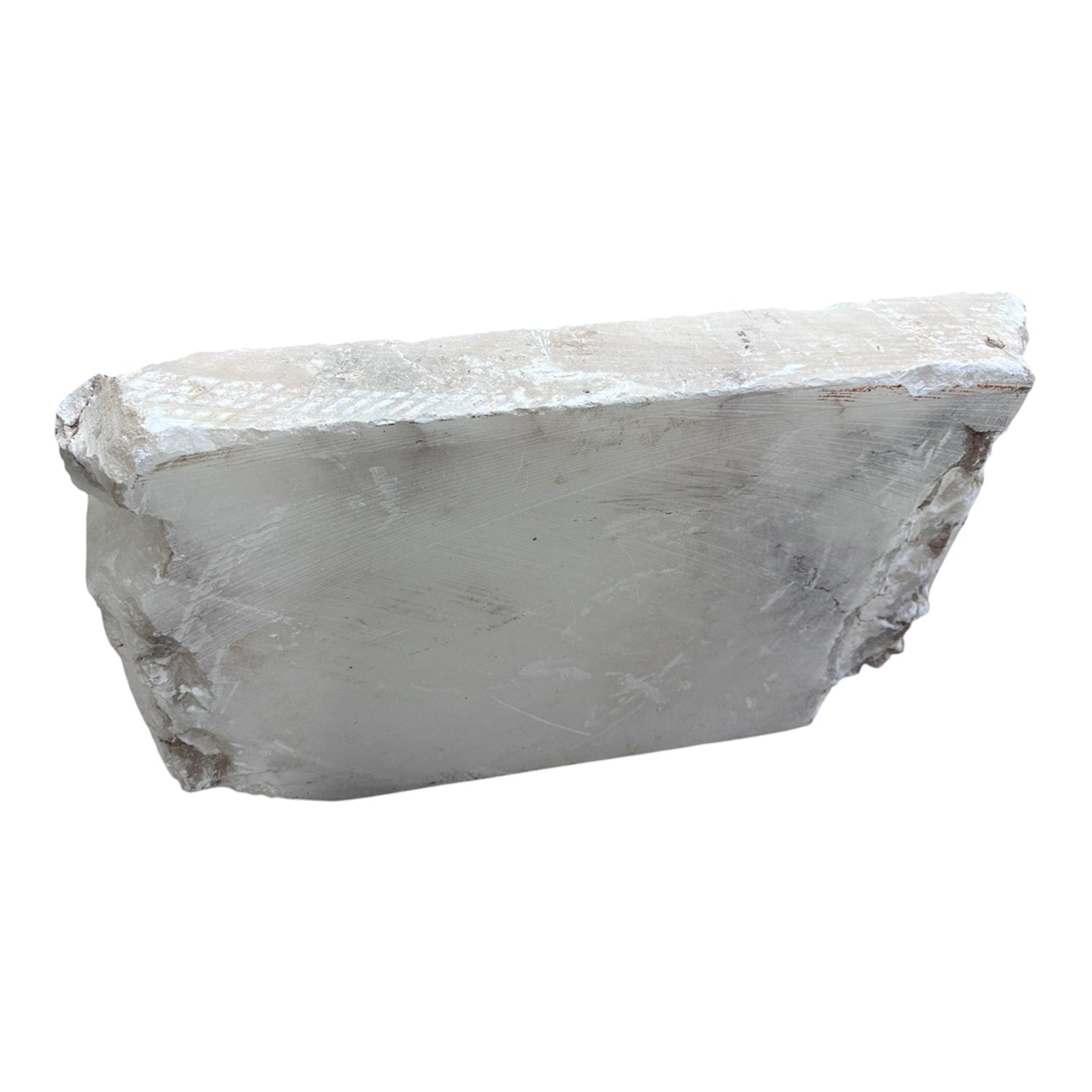 99lb Mario's White Translucent Alabaster 26x15x3.5