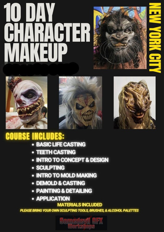 260303 10 Day Creature Makeup Workshop - SomeDevil FX Workshops March 3-12