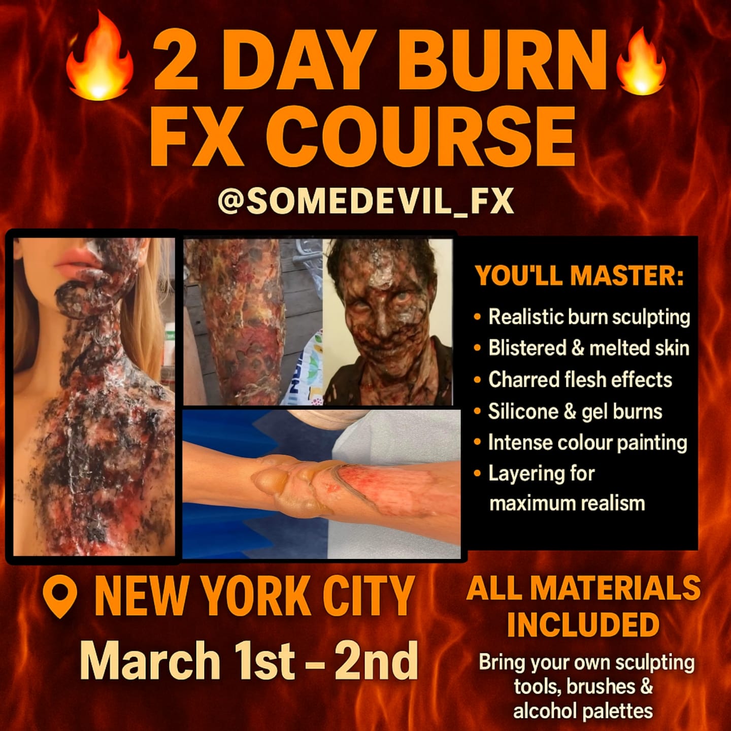 260301 Out Of Kit Burn Makeups March 1st - 2nd