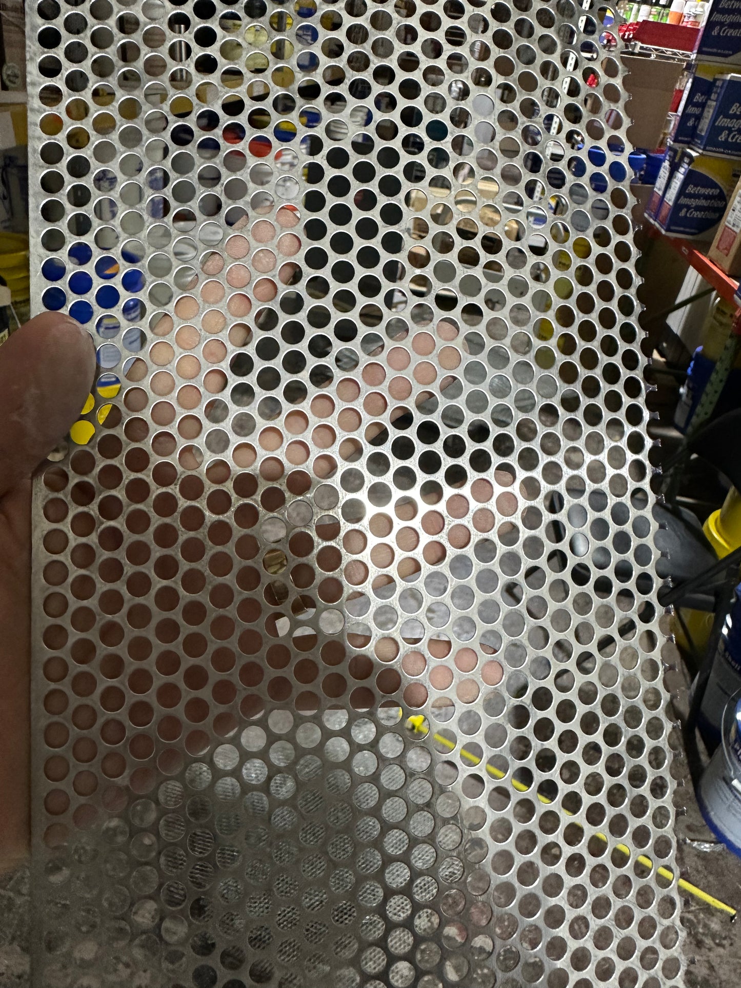 Steel Perforated Sheet 24x24