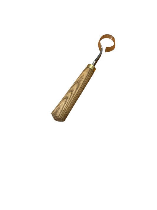 Spoon Carving Scorp (Round) Knife, ⌀3 cm (1.2 inches)