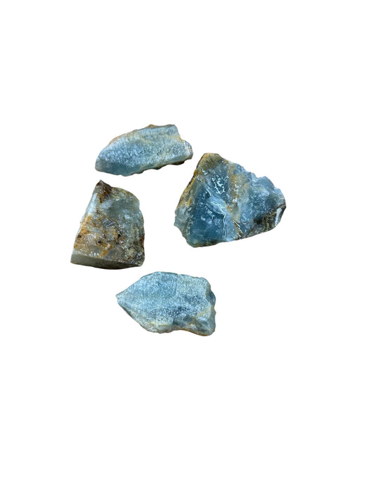 Brazilian Blue Onyx Chips ~1lb BBO250913000