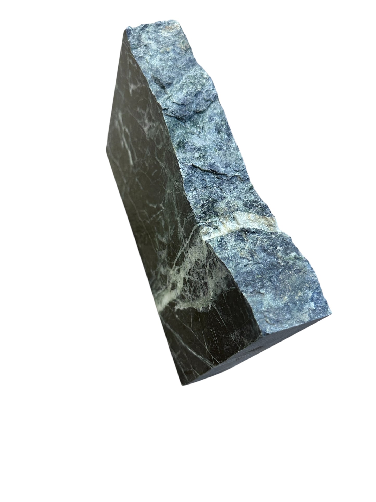 Verde Antique Green Marble Block 9x5x1.5 7.5lbs VA250913008