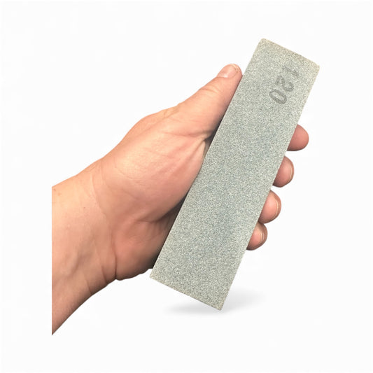 Batu Gosok Tangan Silikon Karbida Bulat 7in 220 Grit