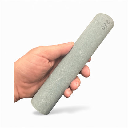 Batu Gosok Tangan Silikon Karbida Bulat 7in 220 Grit