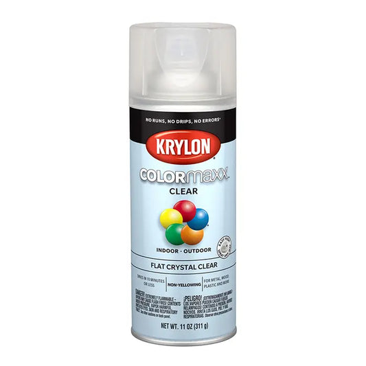 COLORmaxx™ Acrylic Crystal Clear Flat 12oz 5547