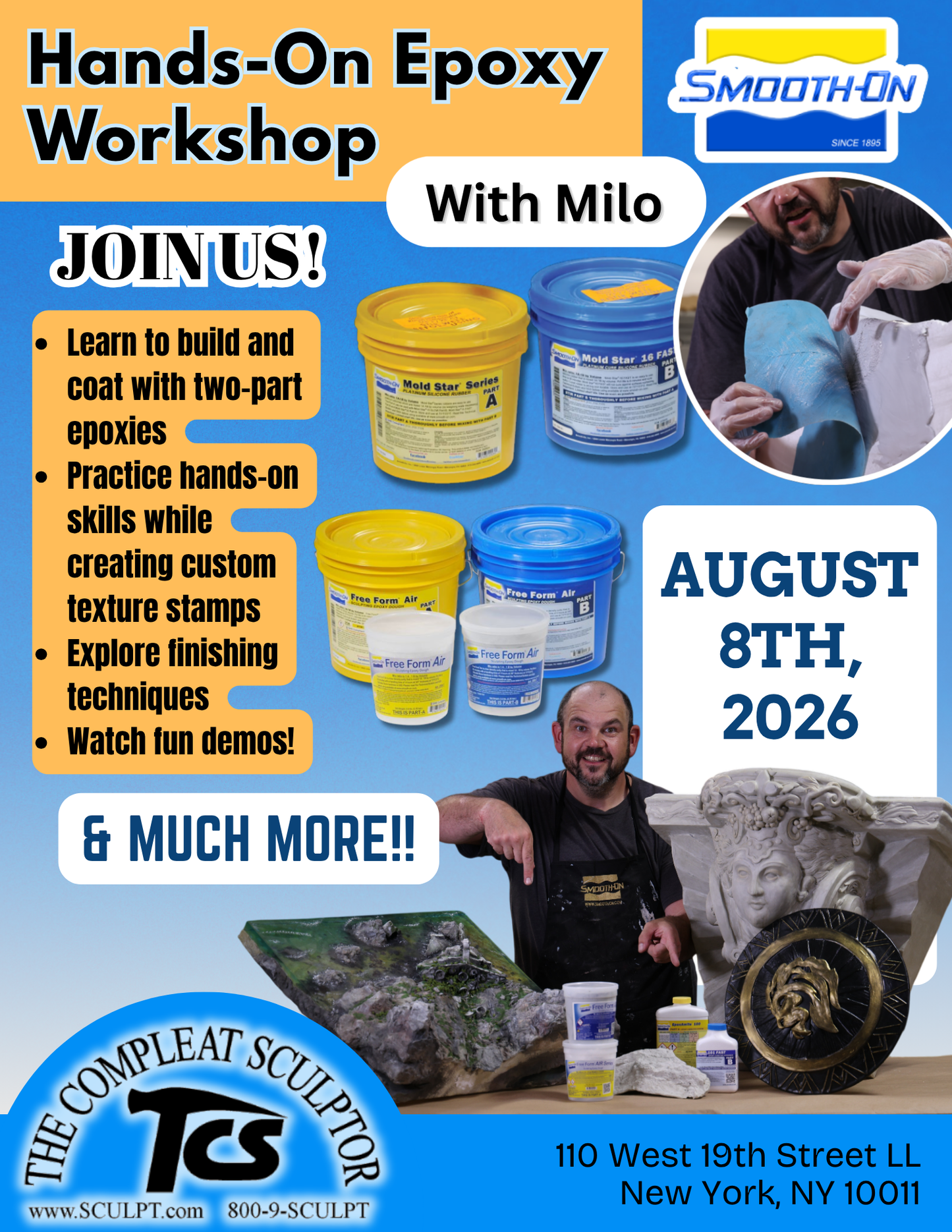 260808 Hands-On Epoxy Workshop with Milo Aug 8th 12-4pm