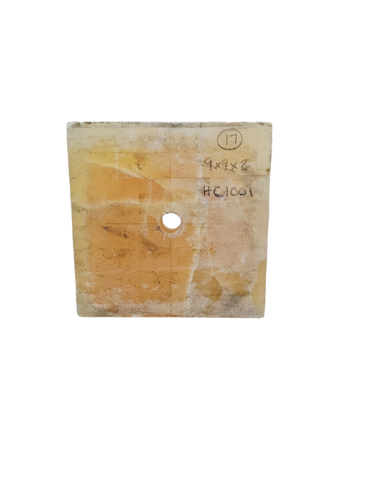Honeycomb Calcite 9"x9"x2" 1001