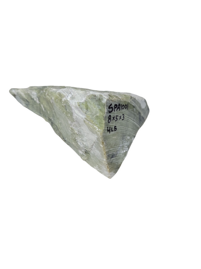 Indian Apple Green Soapstone 8x5x3 1001