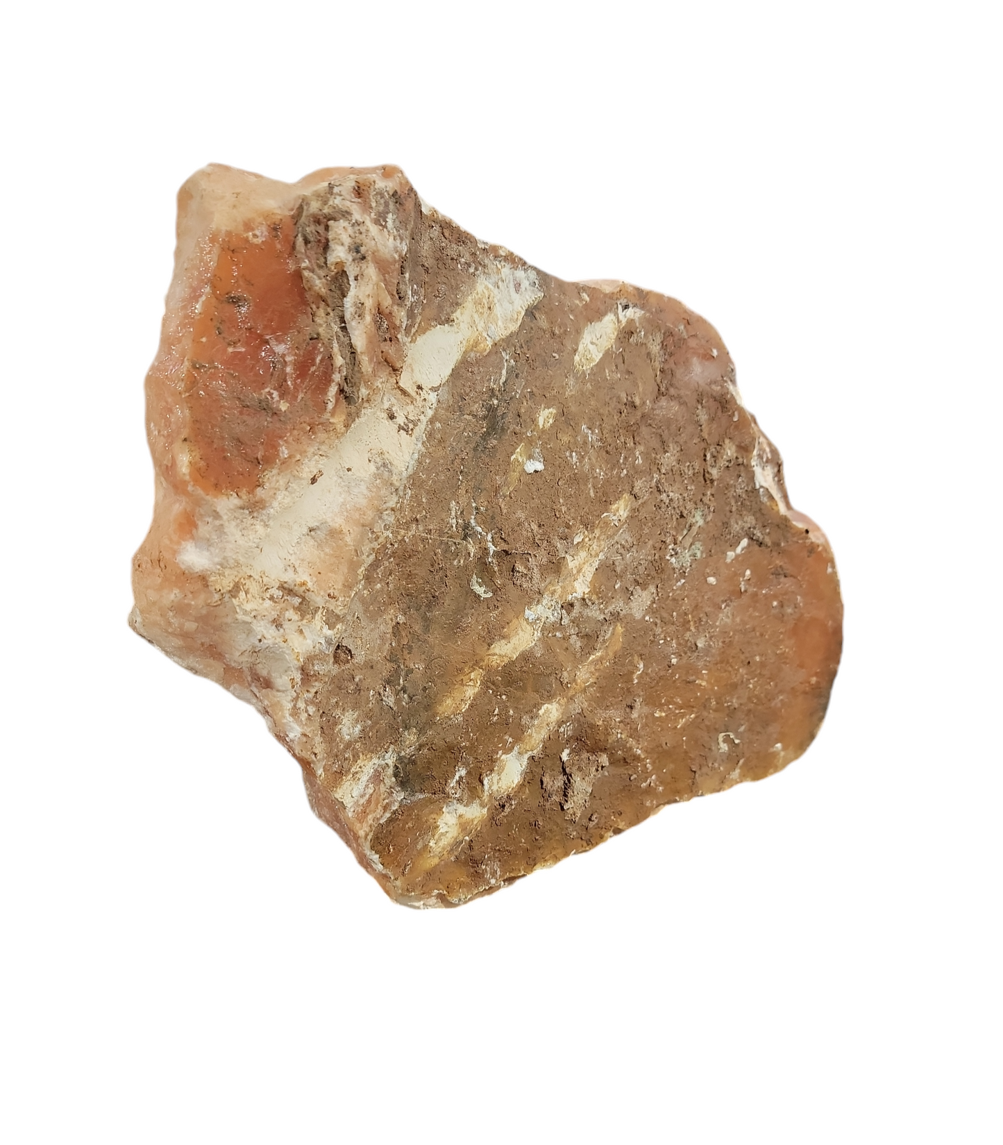 Translucent Red Orange Alabaster 14x3x9 1008