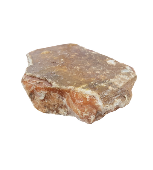 Translucent Red Orange Alabaster 12x3x10 1007