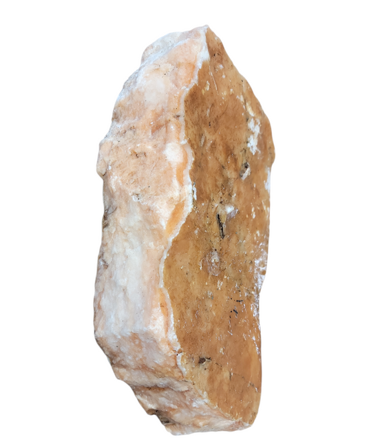 Translucent Peach Alabaster 17lb 13x8x3.5 1007