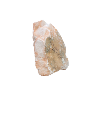 Translucent Peach Alabaster 27lb 11x9x5 1030