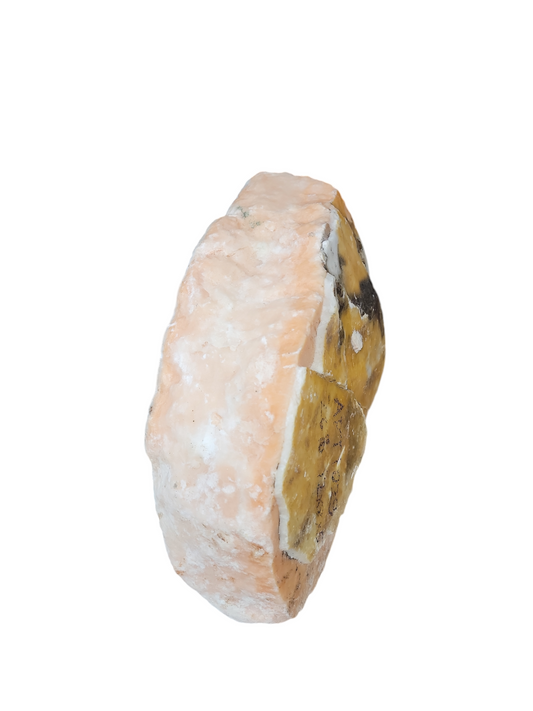 Translucent Peach Alabaster 26lb 12x8x5 1029