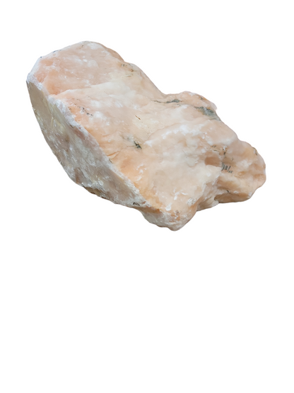 Translucent Peach Alabaster 34lb 11.5x10x9.5 1021