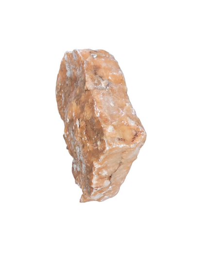 Translucent Peach Alabaster 14lb 11x6.5x3 1048