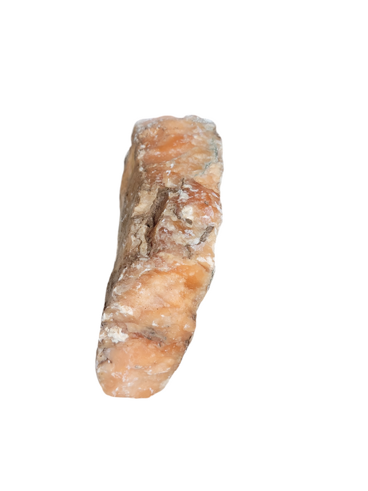 Translucent Peach Alabaster 15lb 11x8x3 1047