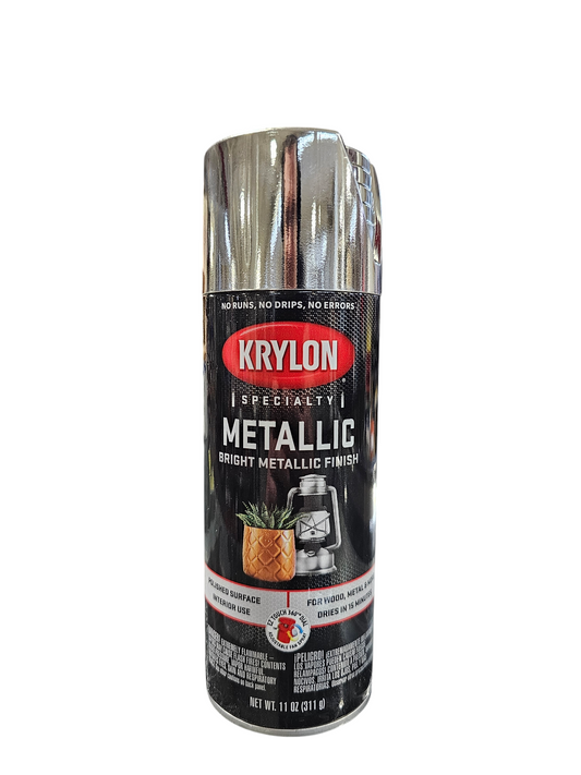 Metallic Spray Paint Chrome Aluminum 11 oz 1404