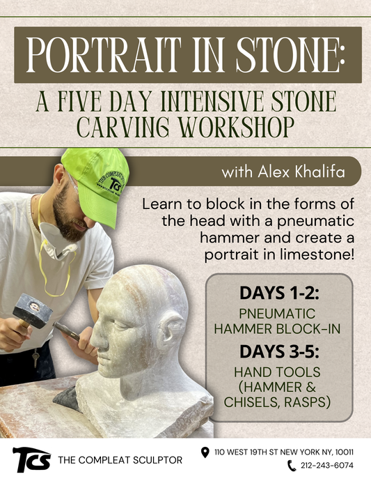 250110 Portrait in Stone : 5 Day Intensive Workshop & Master Class