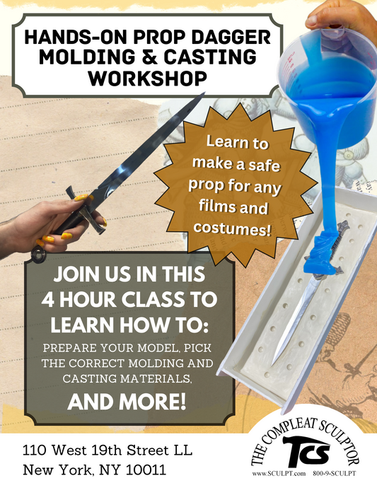 241020 Prop Dagger Molding and Casting Workshop October 20