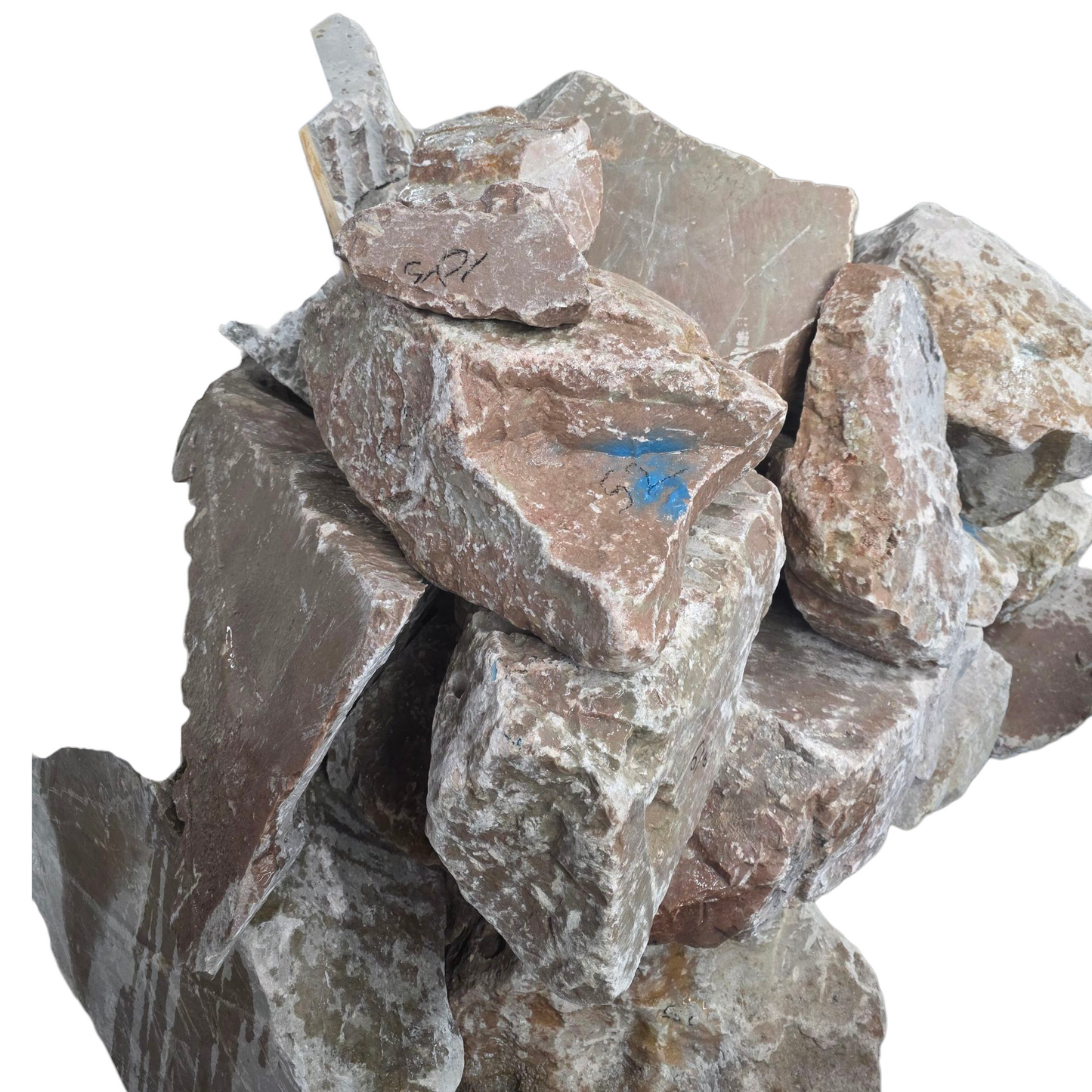 Alabastro ojo de tigre gris por libra