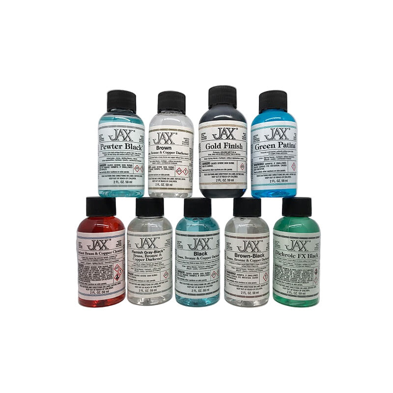 Jax 2oz Sample Set for Brass Bronze and Copper